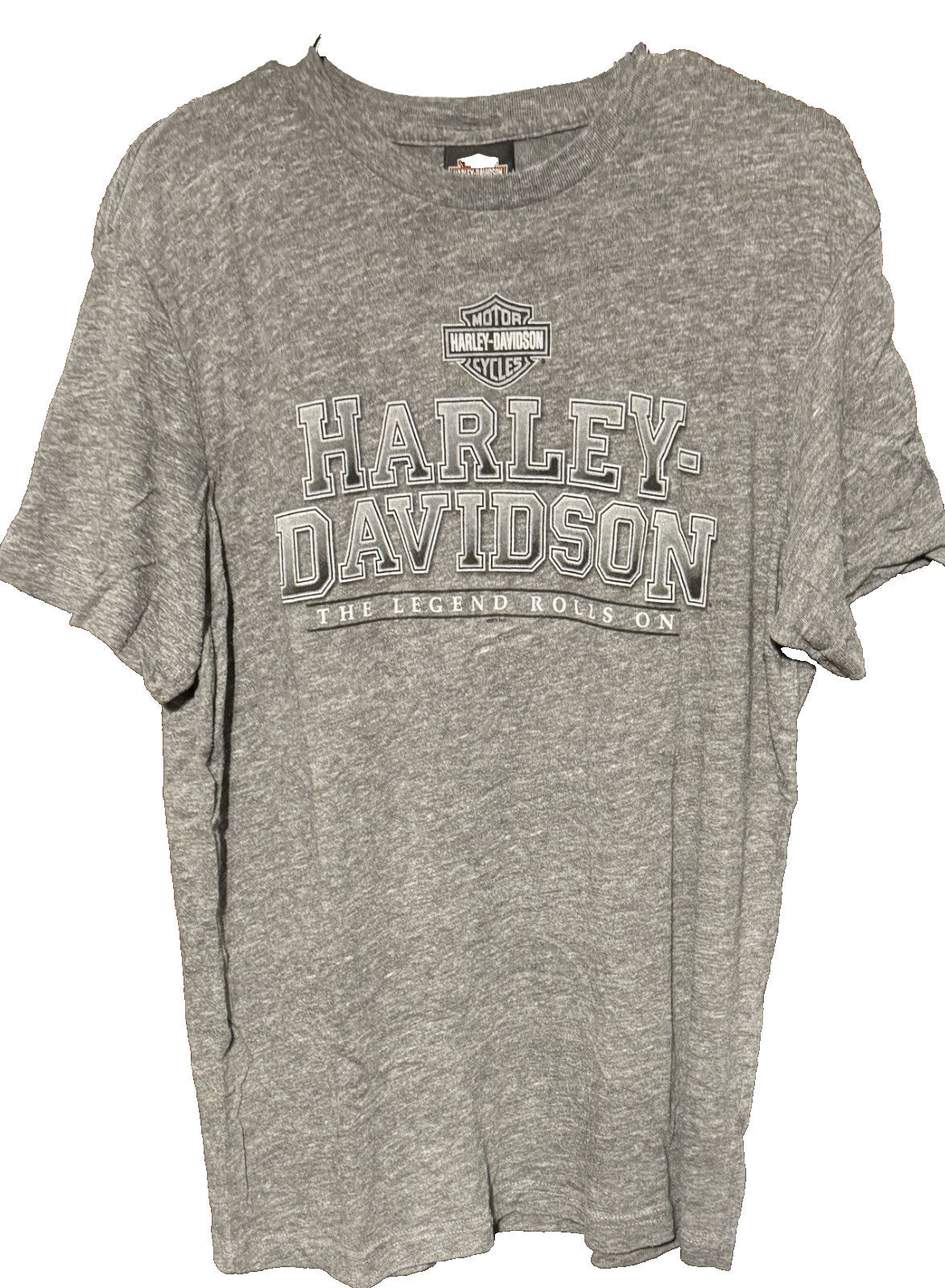 Harley-Davidson Vintage T-Shirt Dublin Ireland Men Sz L Gray