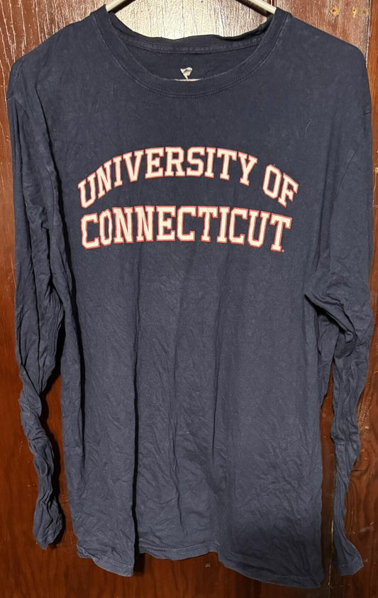 UConn Huskies Fanatics L/S Tee Men's L Blue