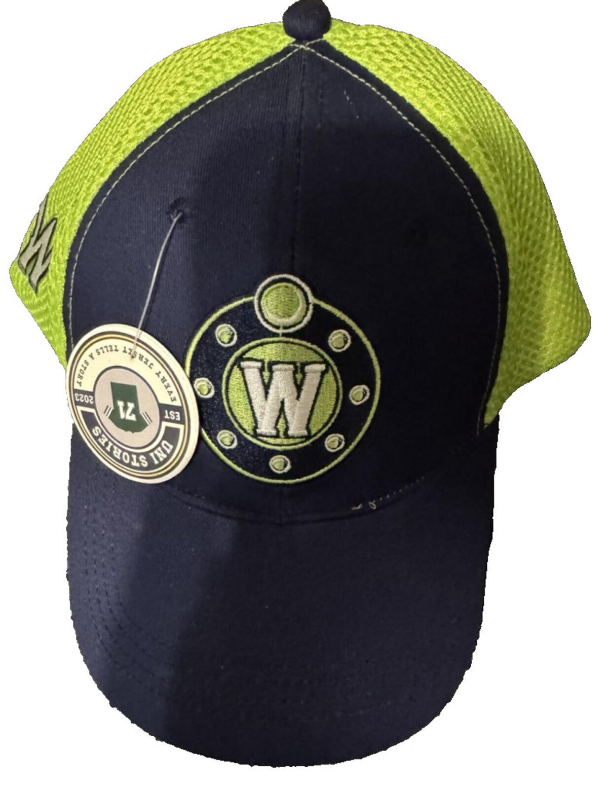 Worcester Railers Worcester Bravehearts Night Vintage OSFA Hat Blue ECHL Hockey