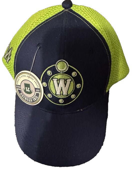Worcester Railers Worcester Bravehearts Night Vintage OSFA Hat Blue ECHL Hockey