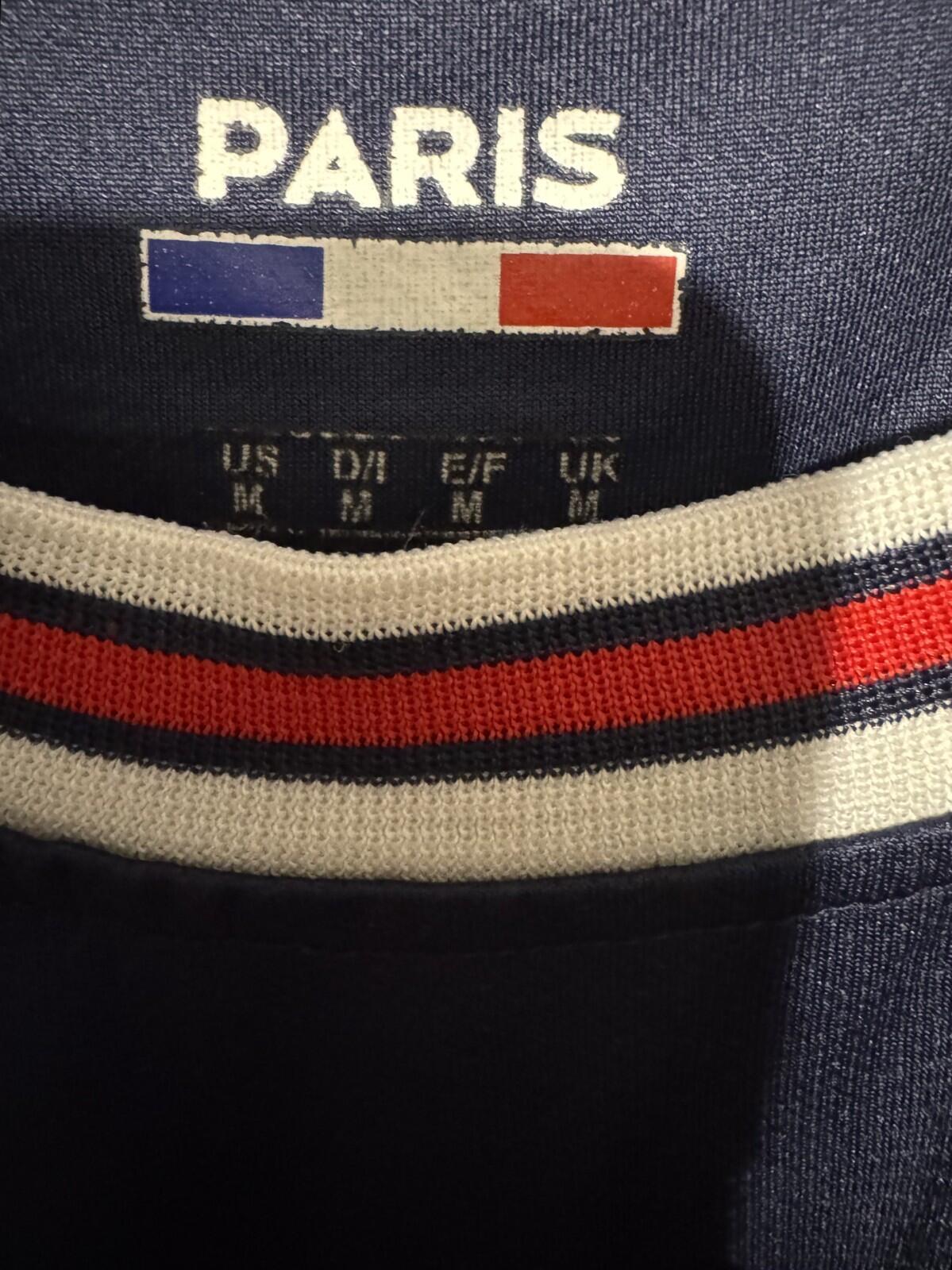 Paris St. Germain Men's Soccer jersey Size M Blue/Red