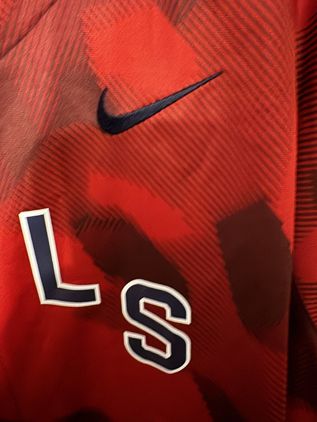 Los Angeles LA Angels of Anaheim Nike Jersey Red Mens Sz XXL