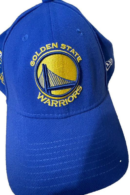 Golden State Warriors New Era Blue 5x Champions 39Thirty Flex Fit Hat Sz M/L
