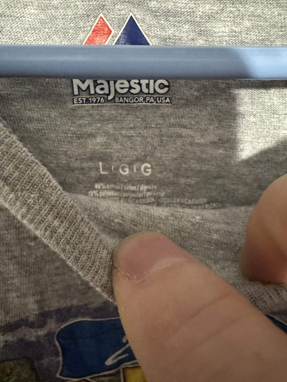 Grapefruit League Majestic 2019 Spring Training T-shirt Gray Men L