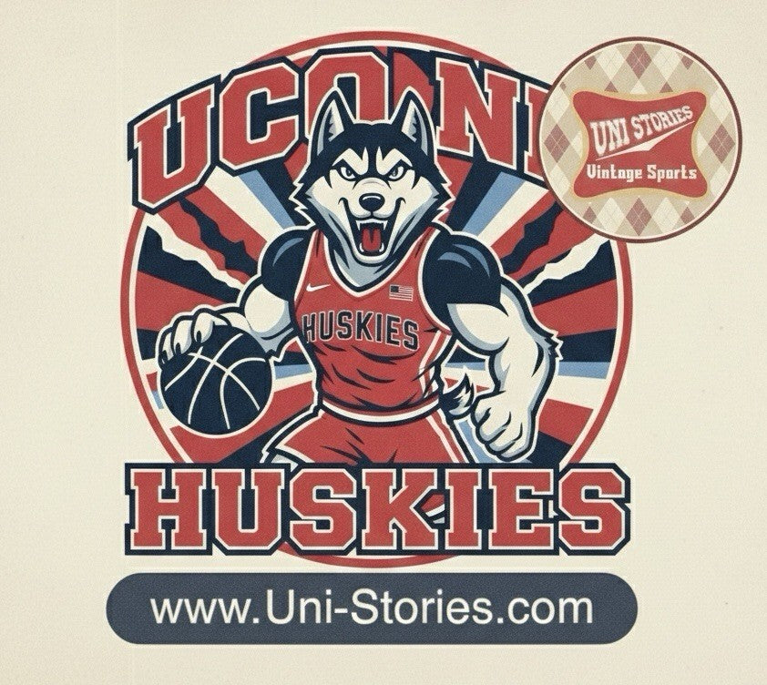 UConn Huskies Nike Short Sleeve Tee Men's L Gray