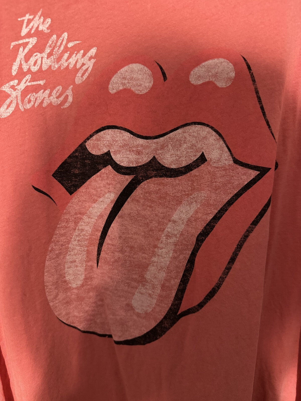 Rolling Stones Concert t-shirt Red Women's size XXL