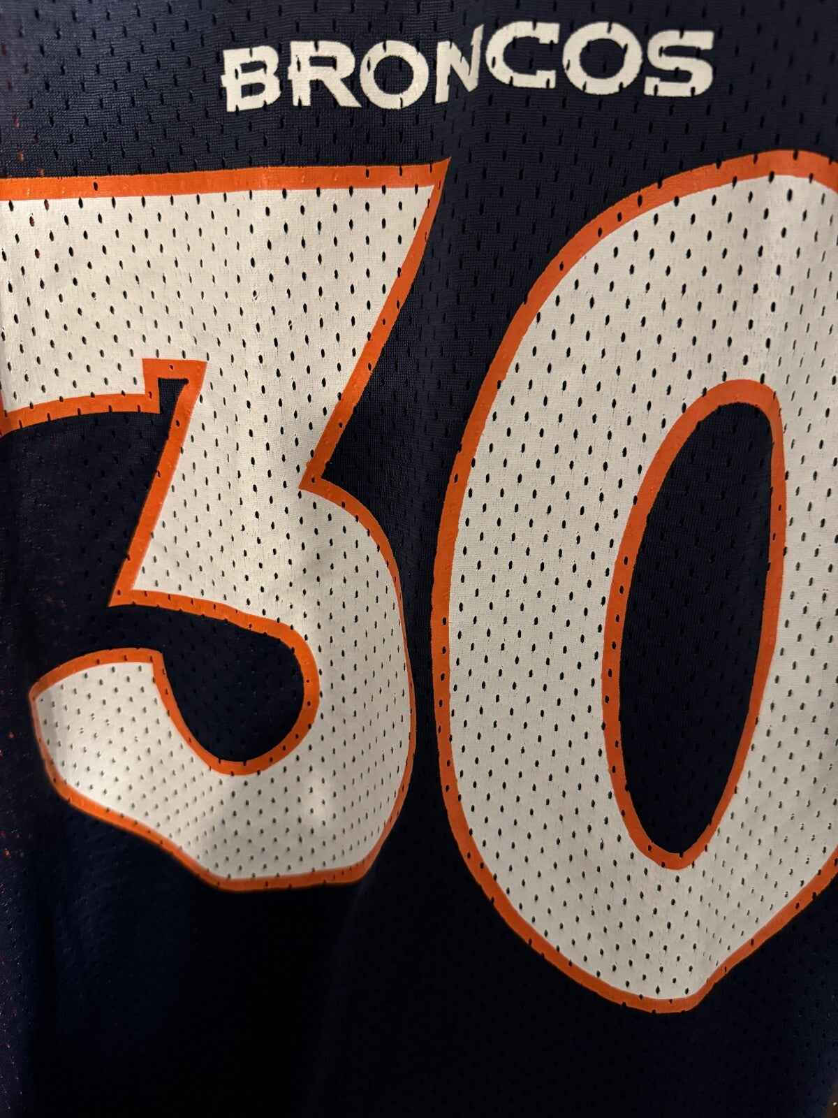 Denver Broncos Vintage Starter Terrell Davis #30 Jersey Men’s Sz L Blue