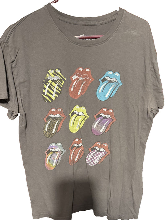 Rolling Stones Concert t-shirt Gray Men's size XL
