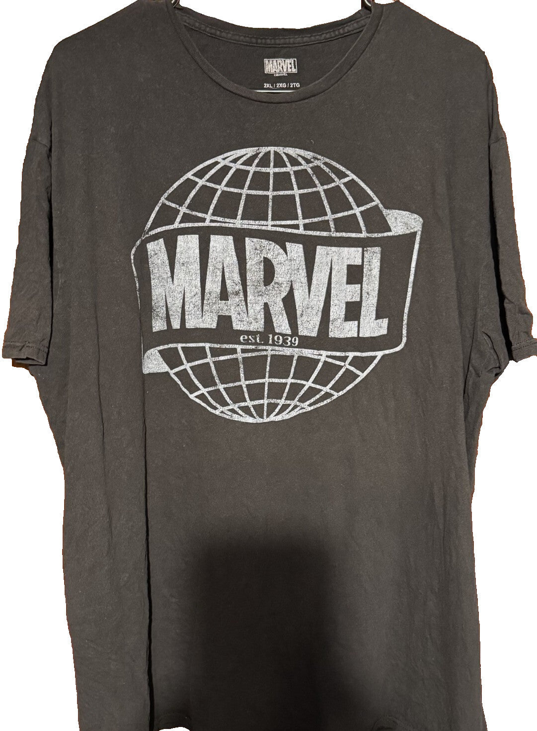 Marvel Comics Vintage Logo T-shirt Men's Sz XXL Black