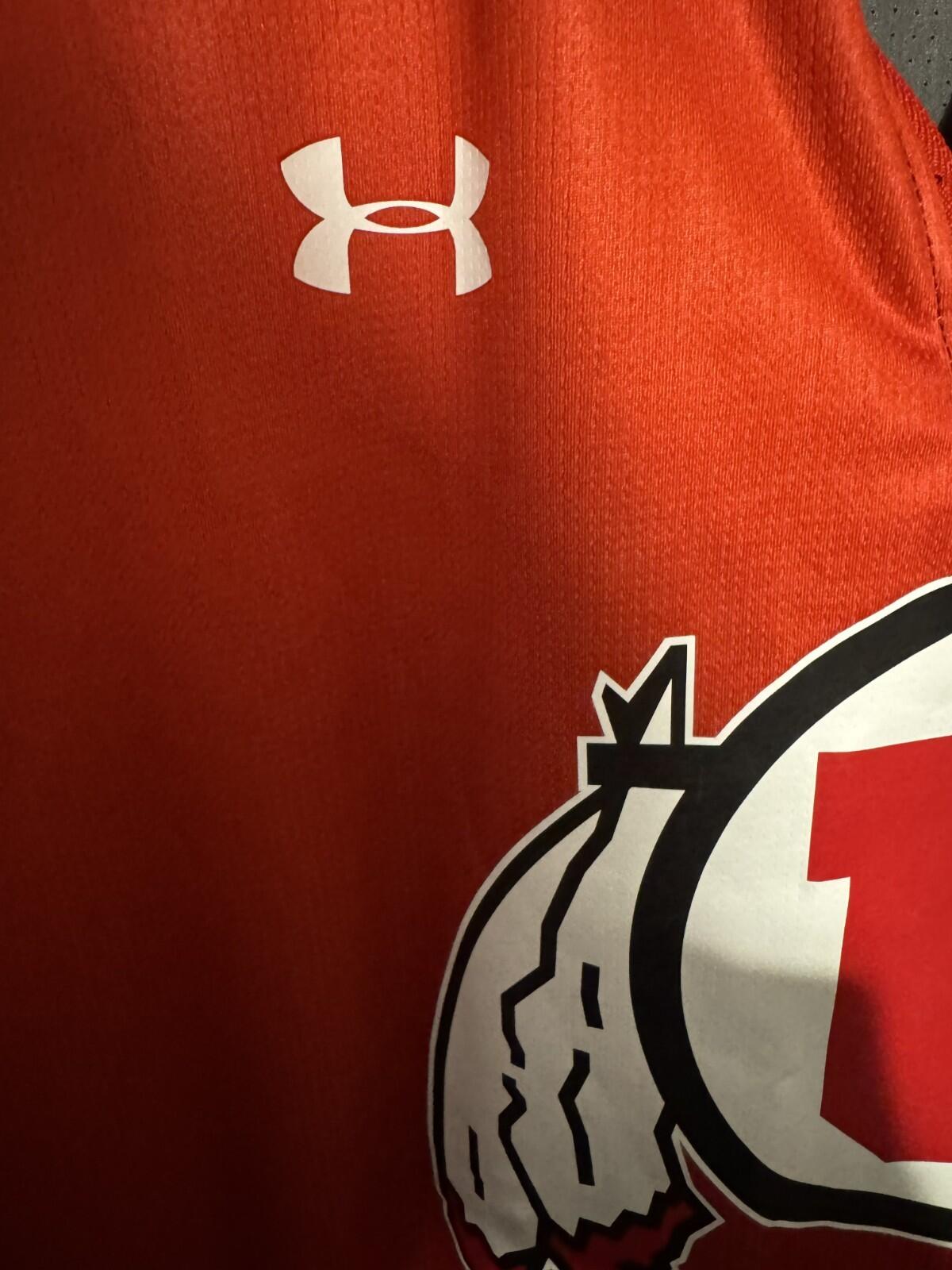 University of Utah Utes Under Armour 1/4 Zip Men's XL Player Issued
