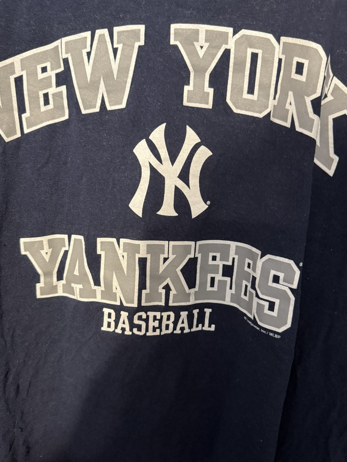 New York Yankees Short Sleeve Tee Mens XXL Blue