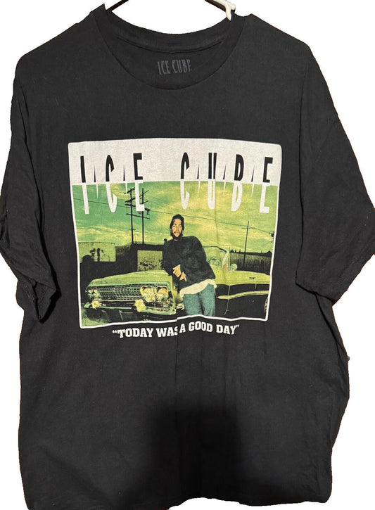 Ice Cube Short Sleeve T-shirt Black Men's size XL