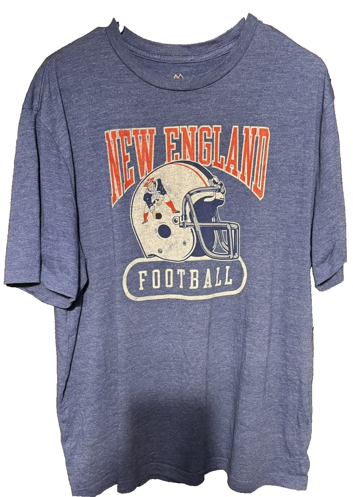 New England Patriots Majestic T-Shirt Men's Size XL Blue