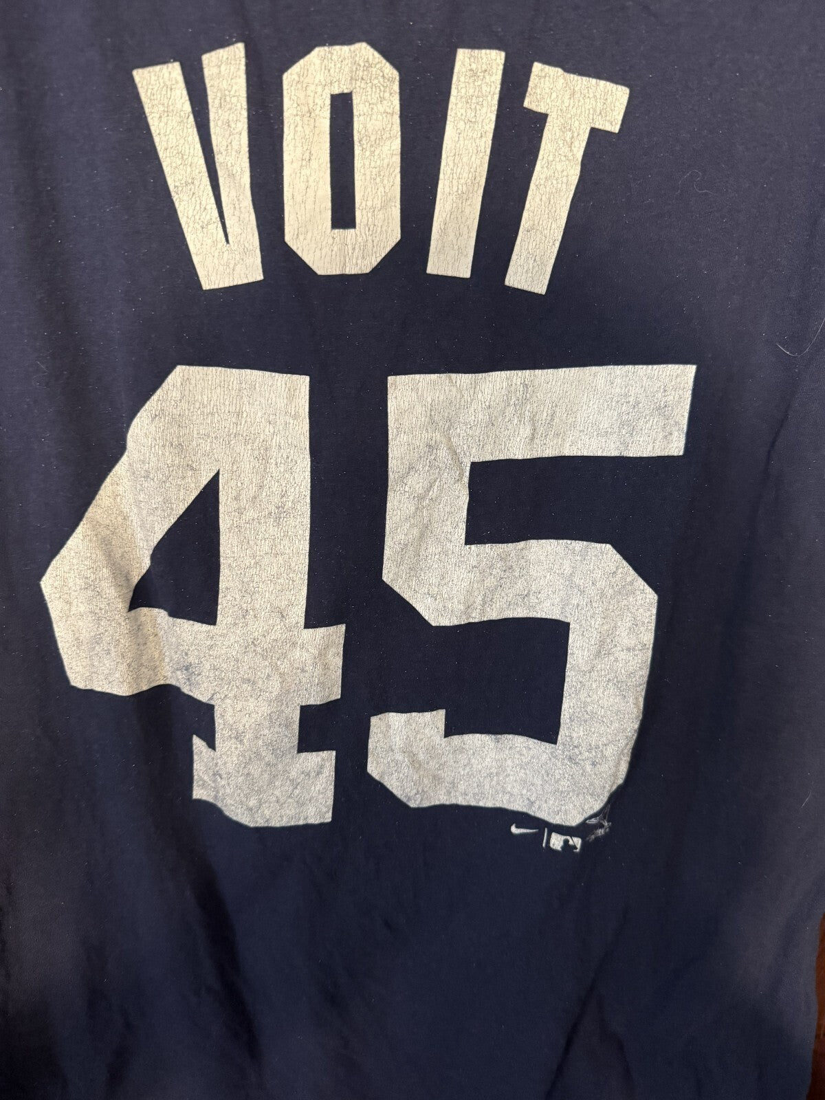 New York Yankees Nike Luke Voit #45 T-Shirt Men's XL Blue