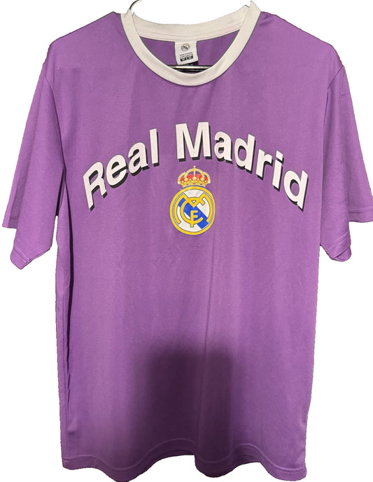 Real Madrid Soccer jersey Men's Size M Purple