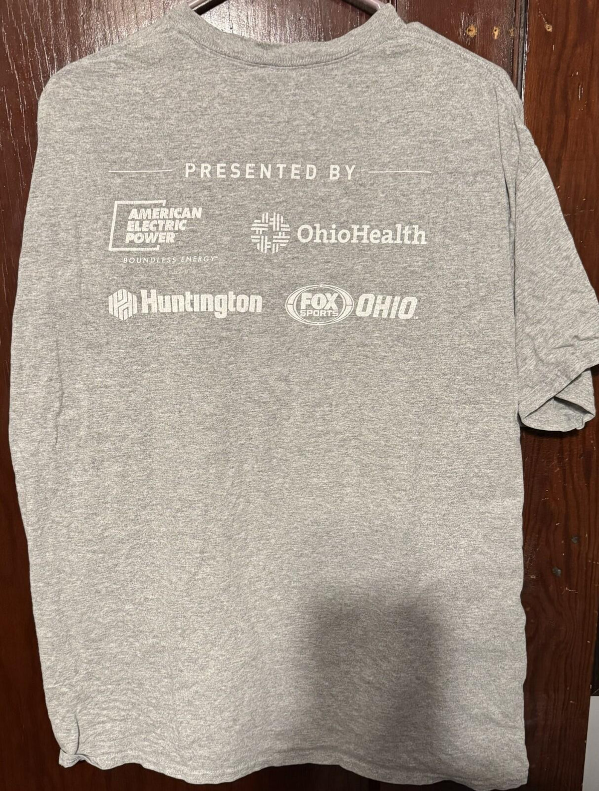 Columbus Blue Jackets 2018 Playoffs T-Shirt Gray Men Sz XL