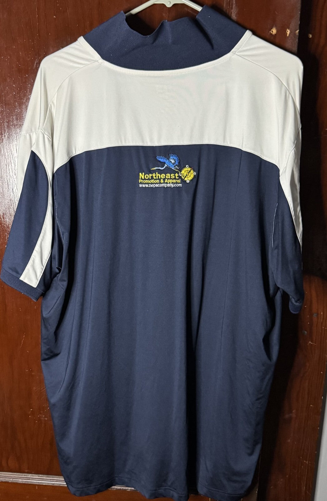 Worcester Bravehearts Polo Shirt Blue men’s size XL FCBL