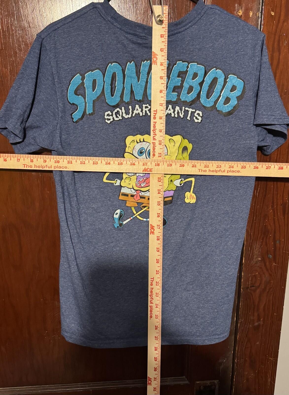 SpongeBob SquarePants S/S T-Shirt Men L Blue