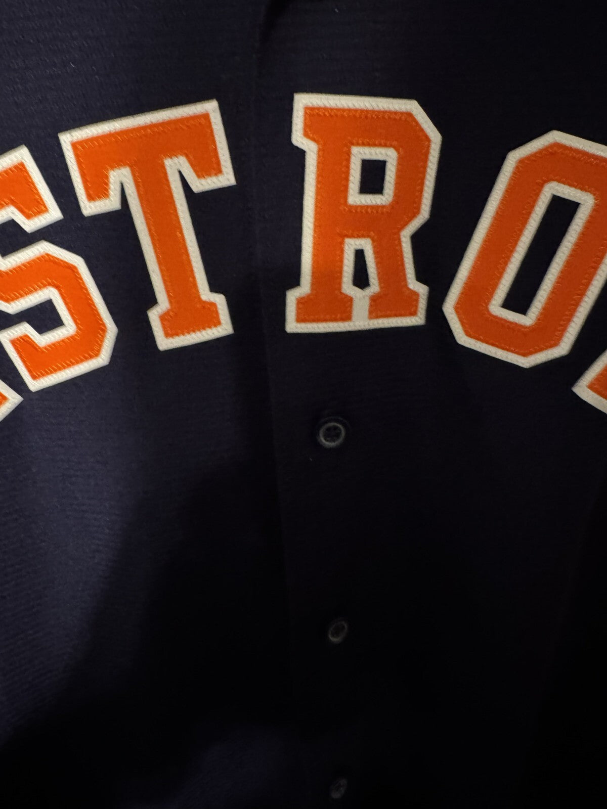 Houston Astros Majestic #2 Alex Bregman Jersey Men's L Blue
