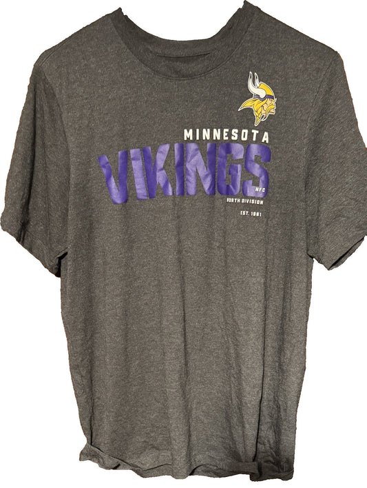 Minnesota Vikings Nike Gray S/S T Shirt Men's Size L