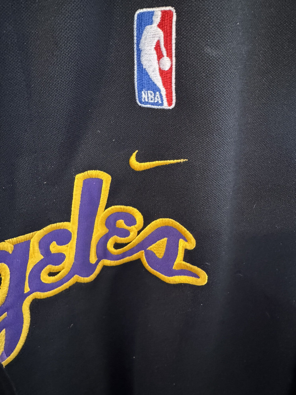 Los Angeles Lakers Nike Men Size XXL Black Shooting Shirt