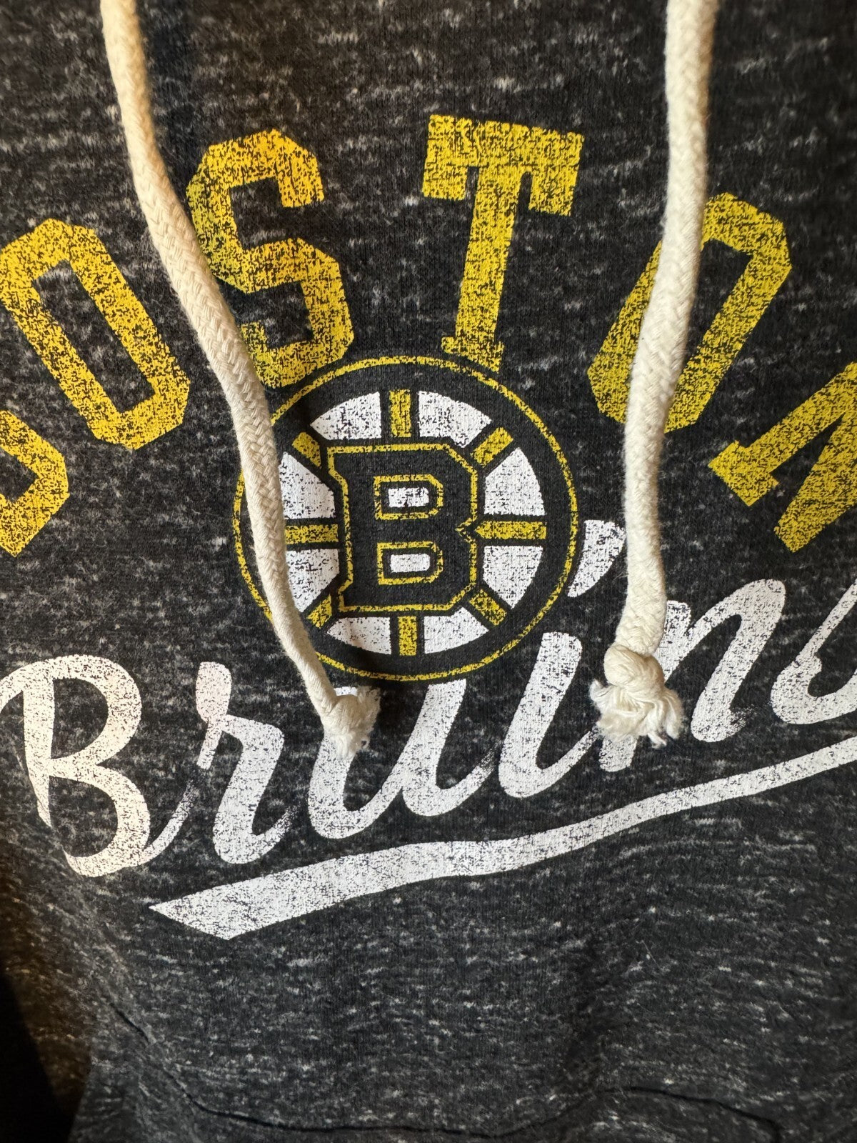 Boston Bruins Fanatics Pullover Sweatshirt Black Men's Sz XXL