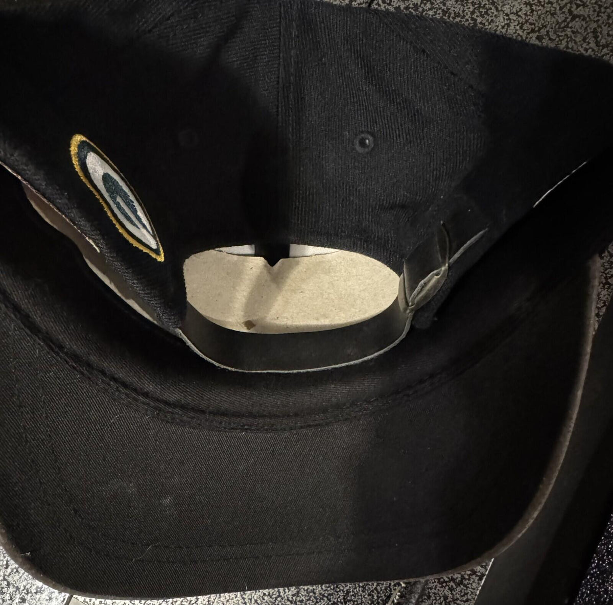 Green Bay Packers American Needle Black Adjustable Hat NEW WITH TAGS
