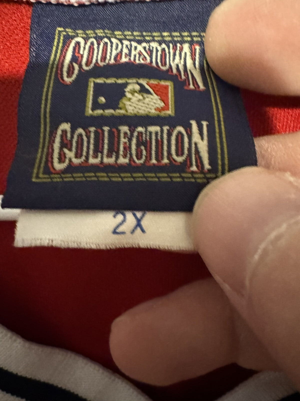 Boston Red Sox Majestic Vintage Jersey Men's Size 2XL Red