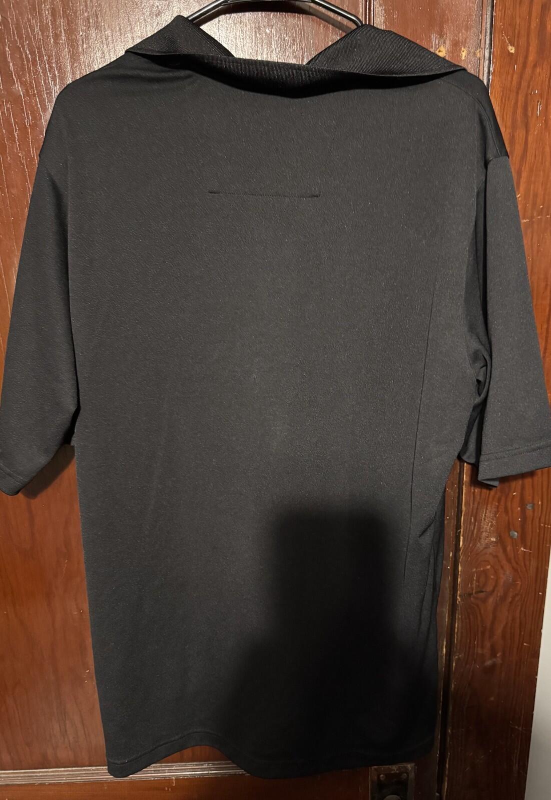 Wake Forest Demon Deacons Antigua Polo Men Sz L Black ACC