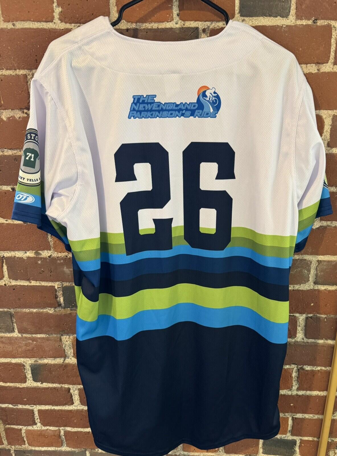 Worcester Bravehearts Team Issued Jersey On Field Authentic #26 men’s size 48