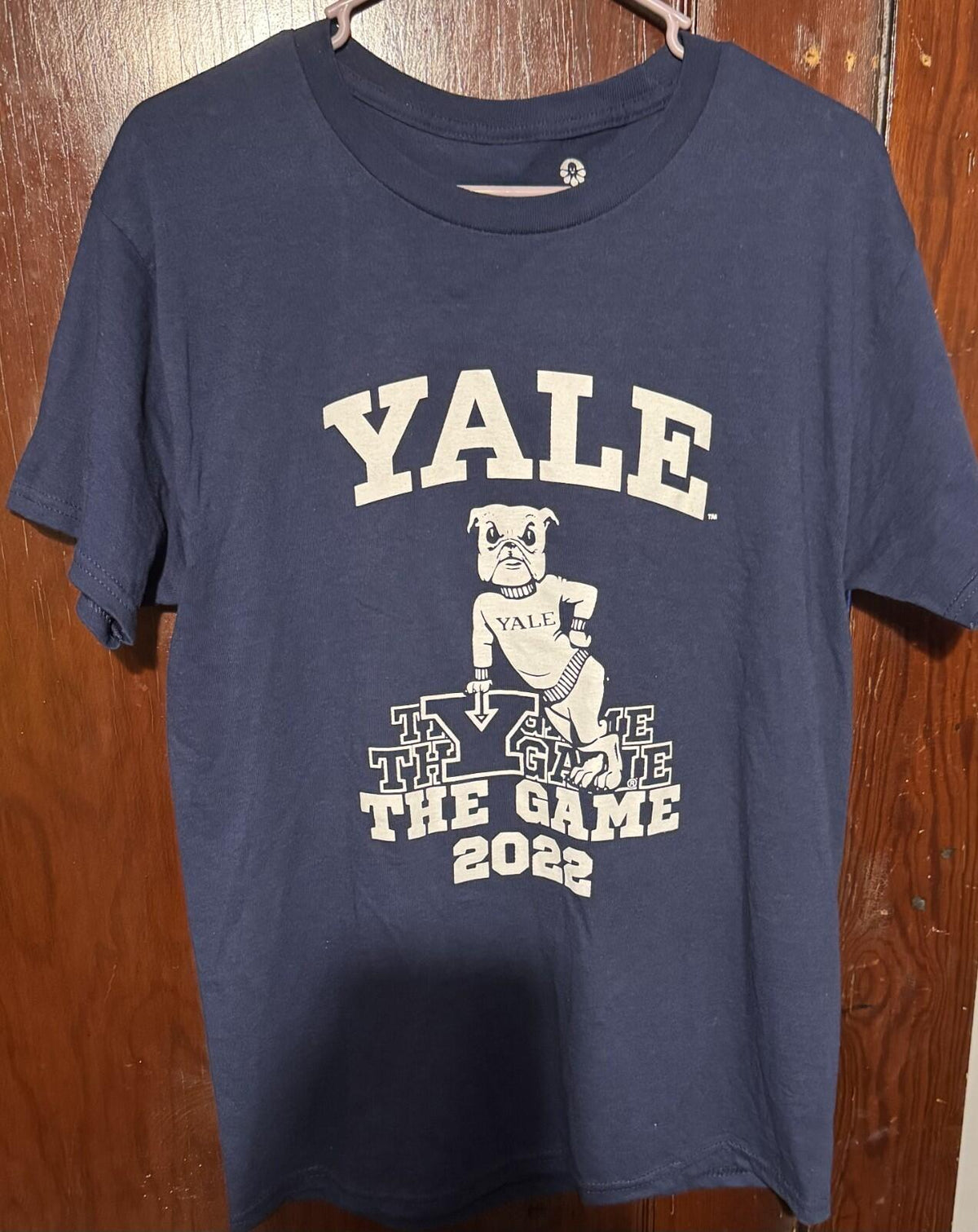 Yale Bulldogs t-shirt Men Sz L ? Blue NCAA Ivy League 2022