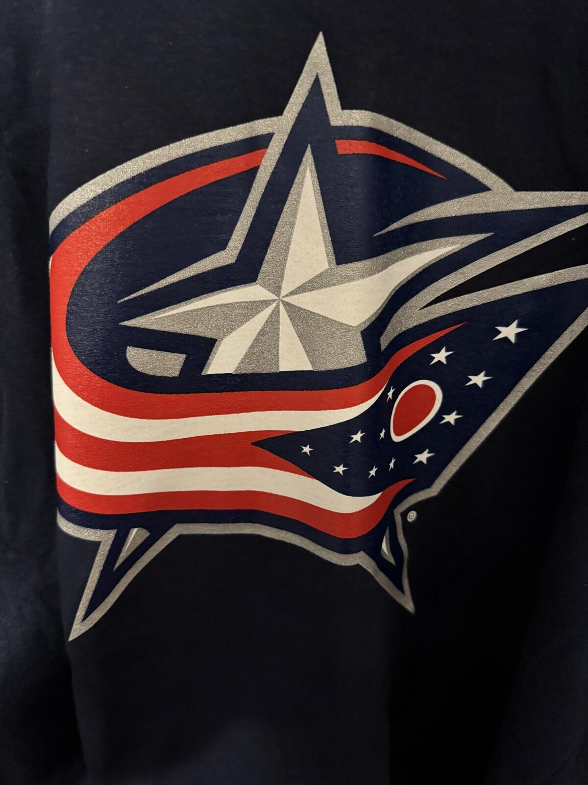 Columbus Blue Jackets Rick Nash "Nasher" Fanatics Player Tee Blue Men 3XL NWOT