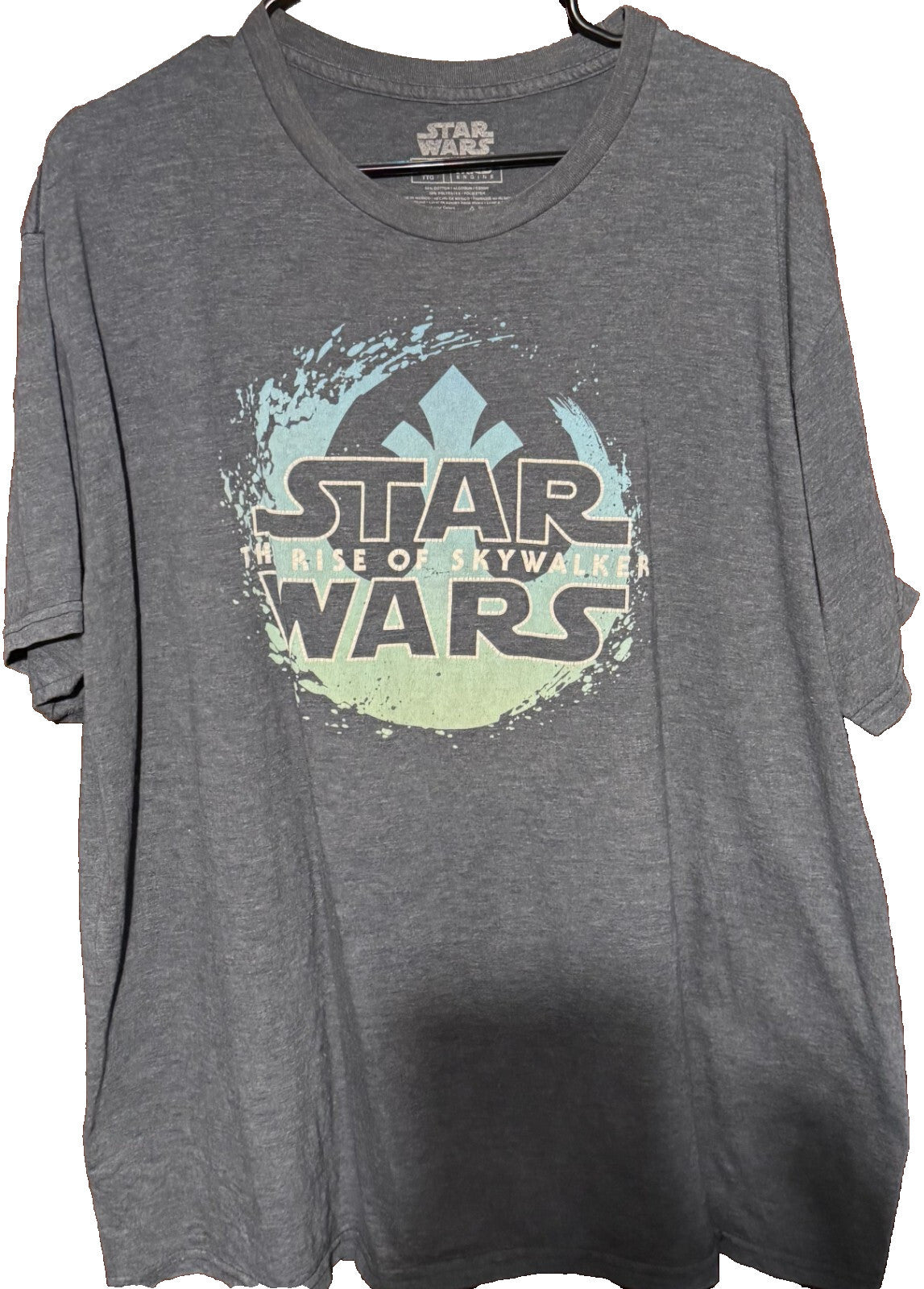 Star Wars Logo T Shirt Men's Size XXL Blue
