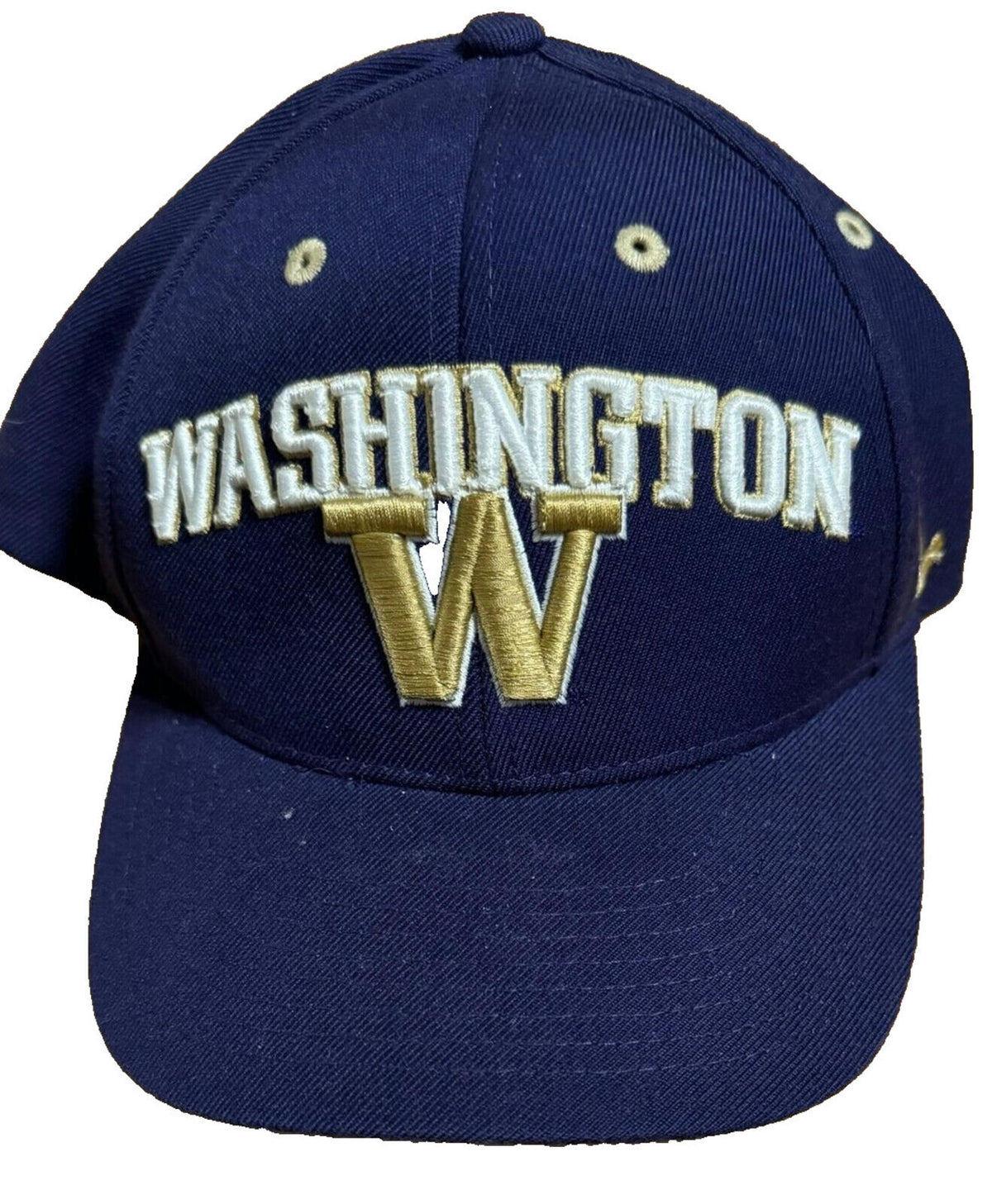 Washington Huskies Zephyr Hat OSFA Adjustable Purple NWOT
