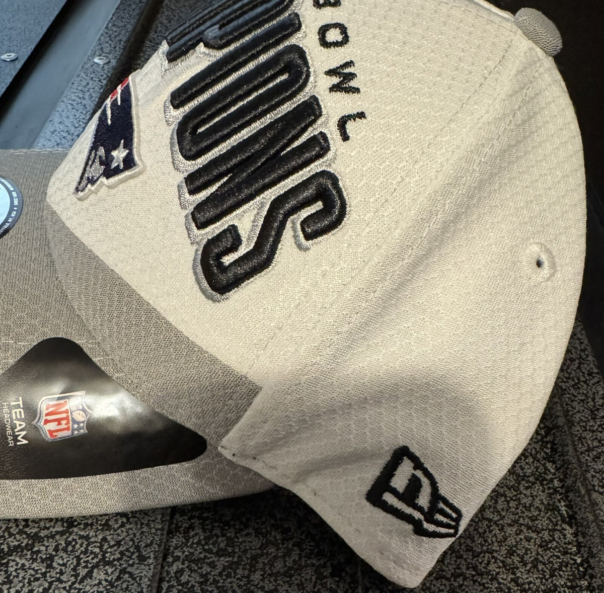 New England Patriots New Era Super Bowl LIII Champions Hat Gray OSFA NWT
