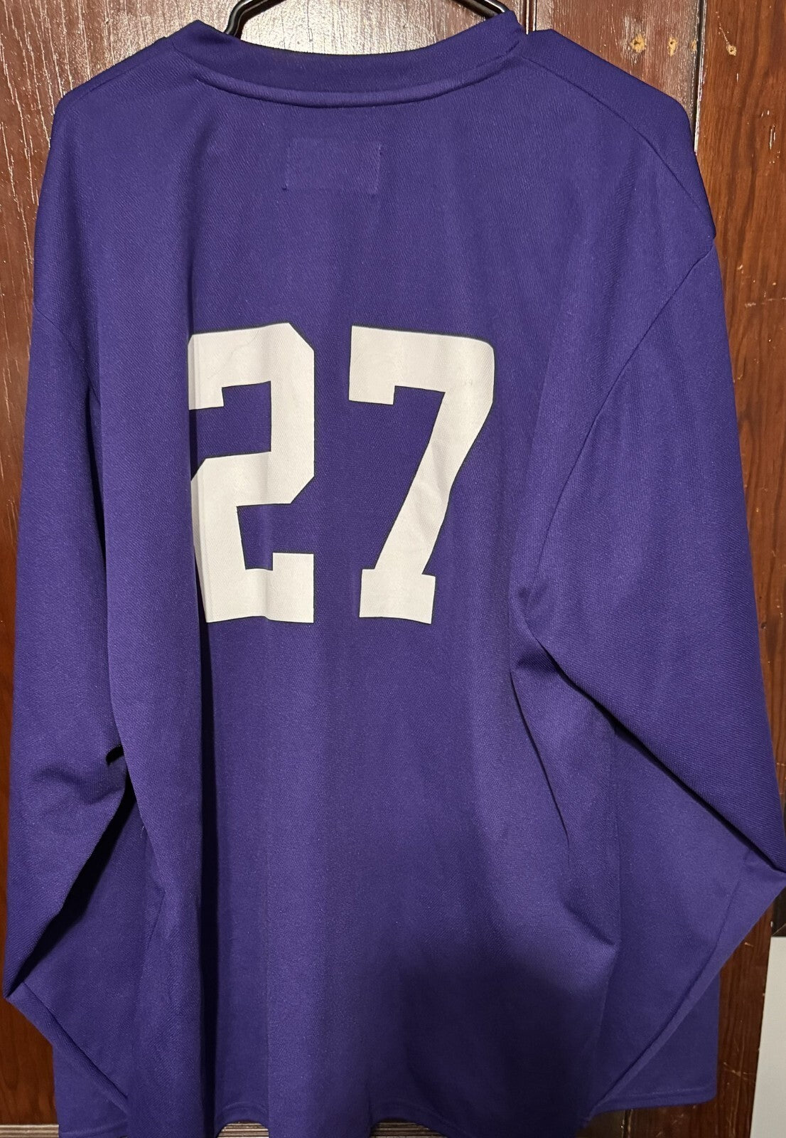 Manchester Monarchs AHL ECHL #27 Purple Hockey Jersey Size Men XL CCM