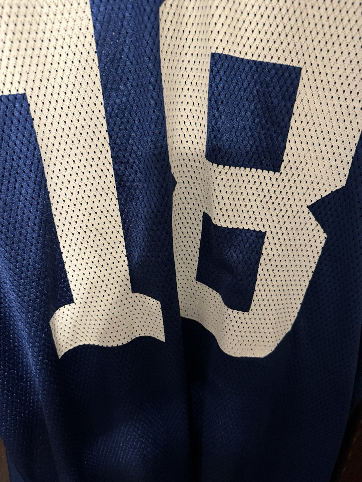 Indianapolis Colts Peyton Manning Reebok Jersey Men XL Blue