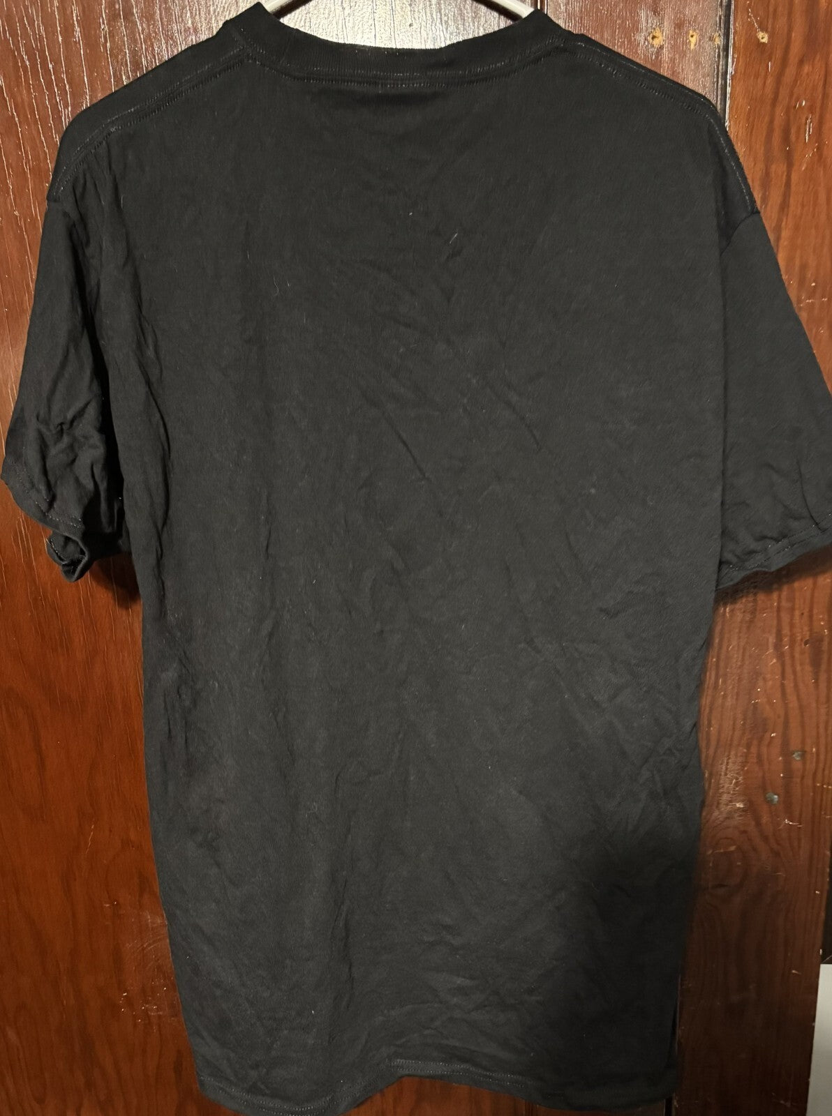 New Hampshire Wildcats UNH Hockey Mask T-shirt Men's L Black