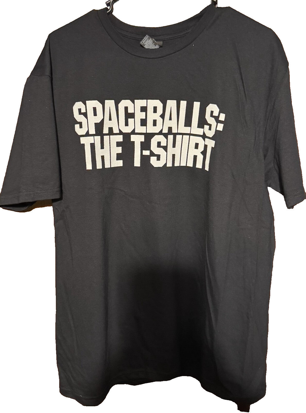 Spaceballs Movie T-Shirt Men Sz L Black Spaceballs: The T-shirt