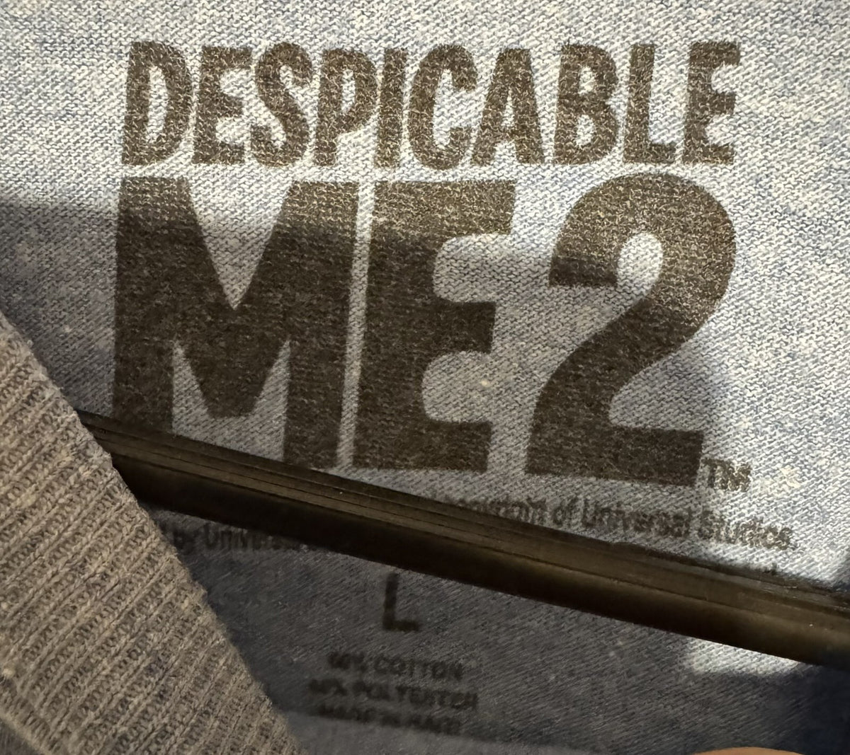 Minions Despicable Me 2 T-Shirt Men's Size L Blue