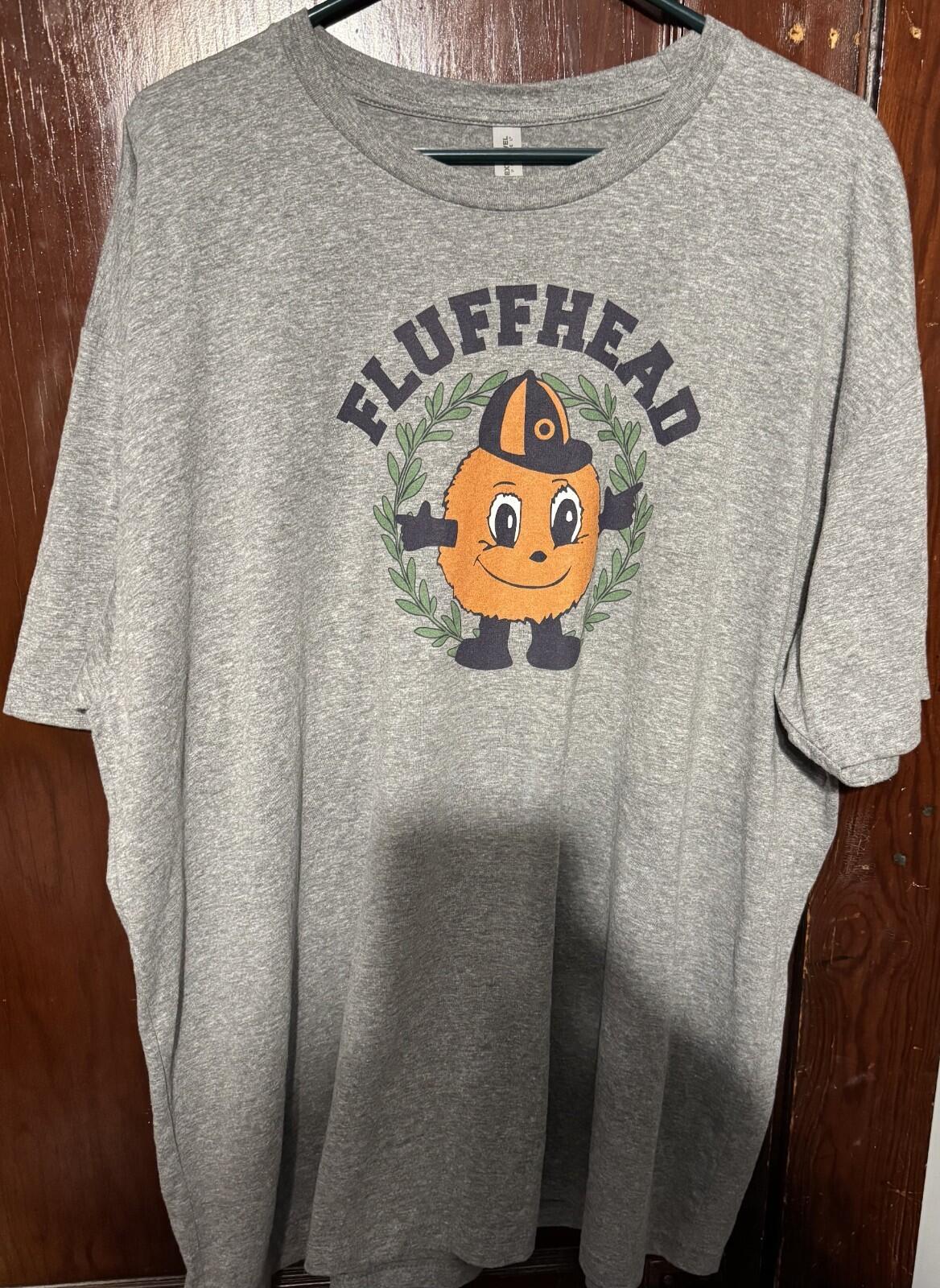 Syracuse Orangemen Mascot Orange S/S Logo Tee Men's 3XL Gray