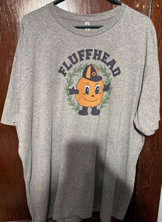 Syracuse Orangemen Mascot Orange S/S Logo Tee Men's 3XL Gray