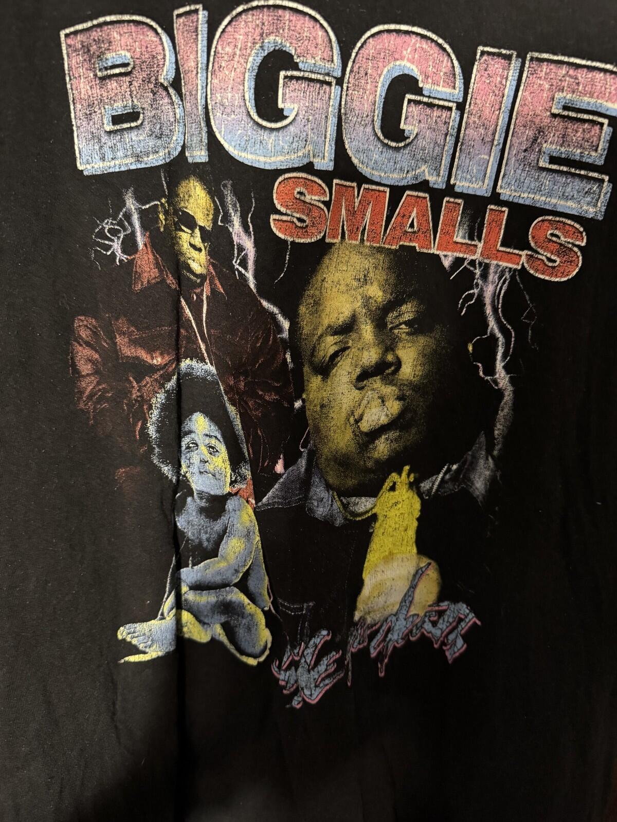 Notorious BIG Biggie Smalls S/S T-Shirt Black Men sz XXL