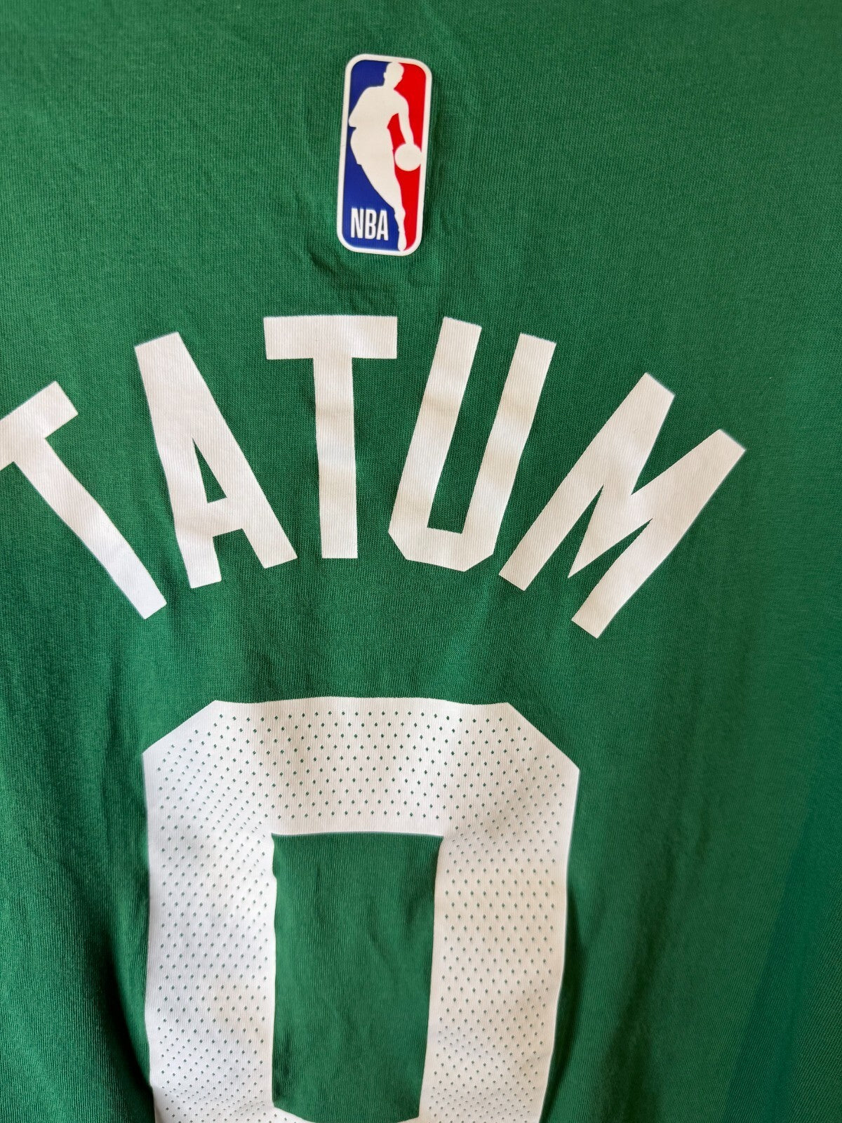 Boston Celtics Tatum #0 Nike T-Shirt Men Size XXL Green