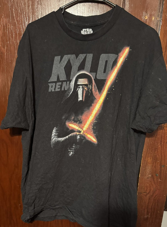 Star Wars Kylo Ren T-Shirt Men's Size XL Black