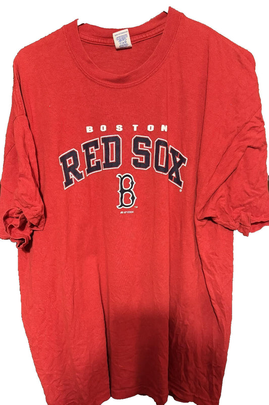 Boston Red Sox Short Sleeve Russell Athletic T-Shirt Men's XL Red