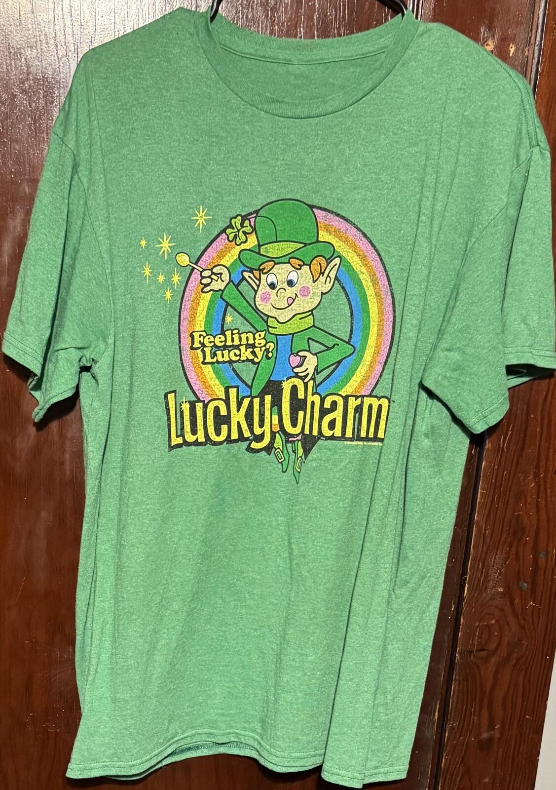 Lucky Charms T-Shirt Men's Sz L? Green