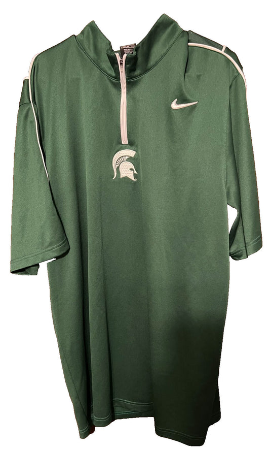 Michigan State Spartans Nike basketball shooting shirt Men Sz XL