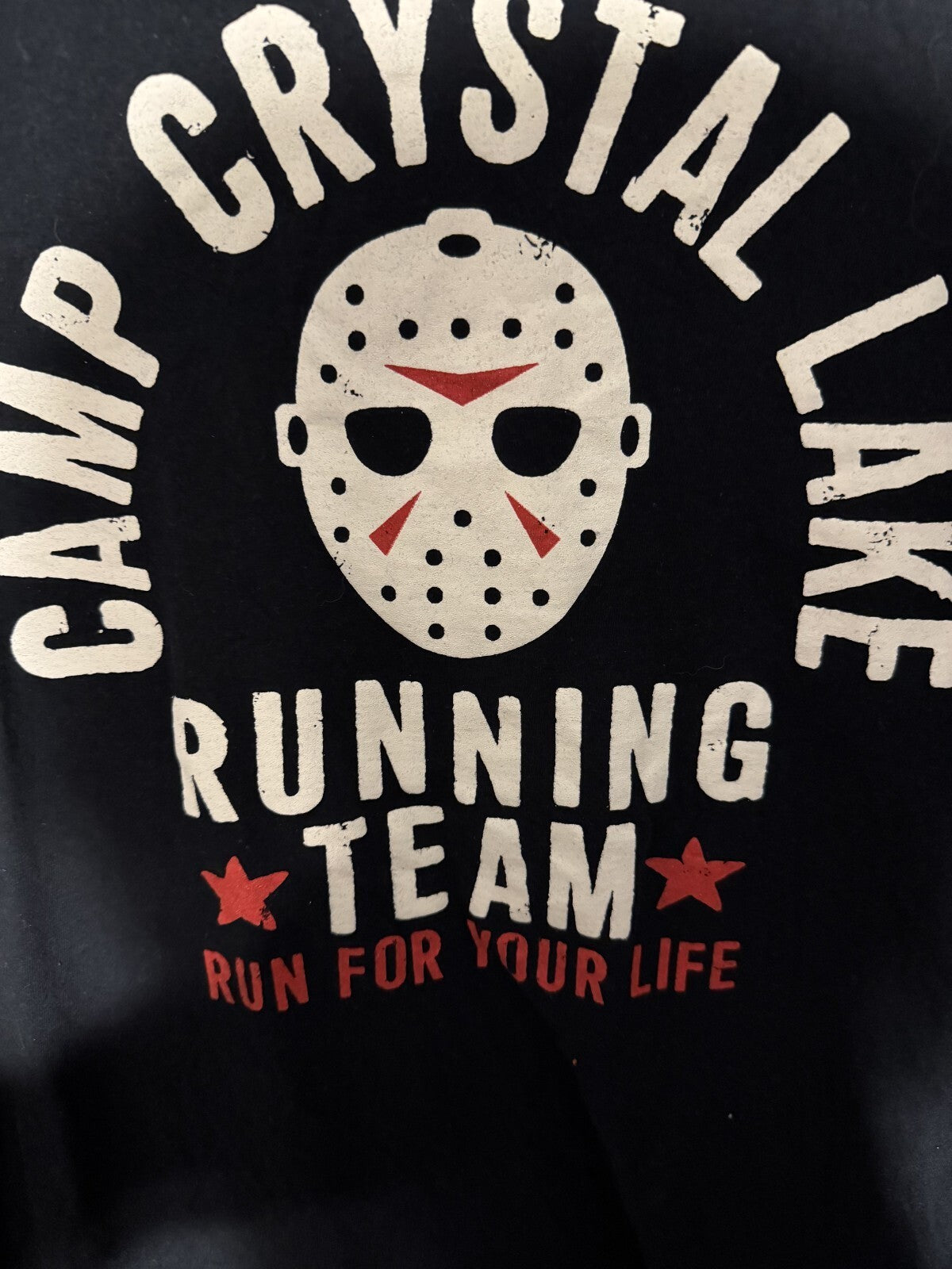 Friday the 13 Movie Logo T-Shirt Men's Size XL Black Horror