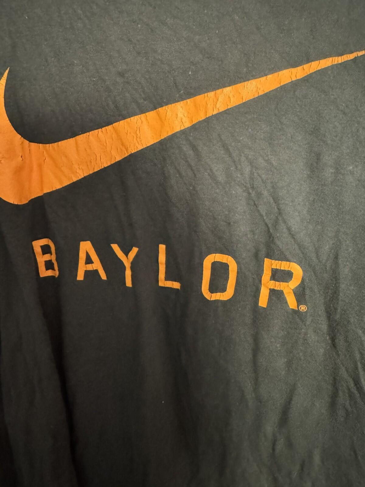 Baylor Bears T-Shirt Green NCAA Nike Men's Size XL